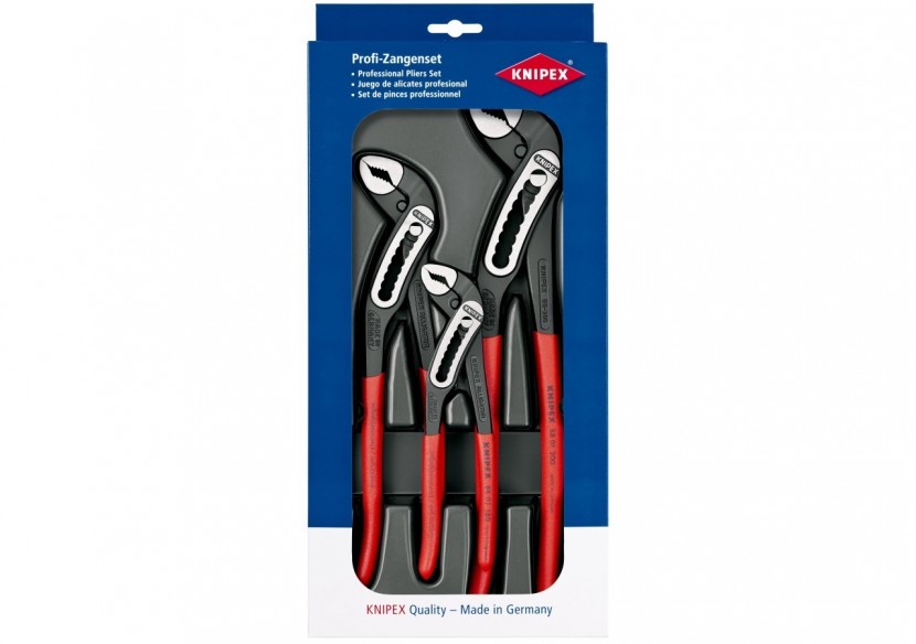 Assortiment de 3 outils - Jeu de pinces Alligator® 180mm, 250mm et 300mm - Knipex - 002009V03