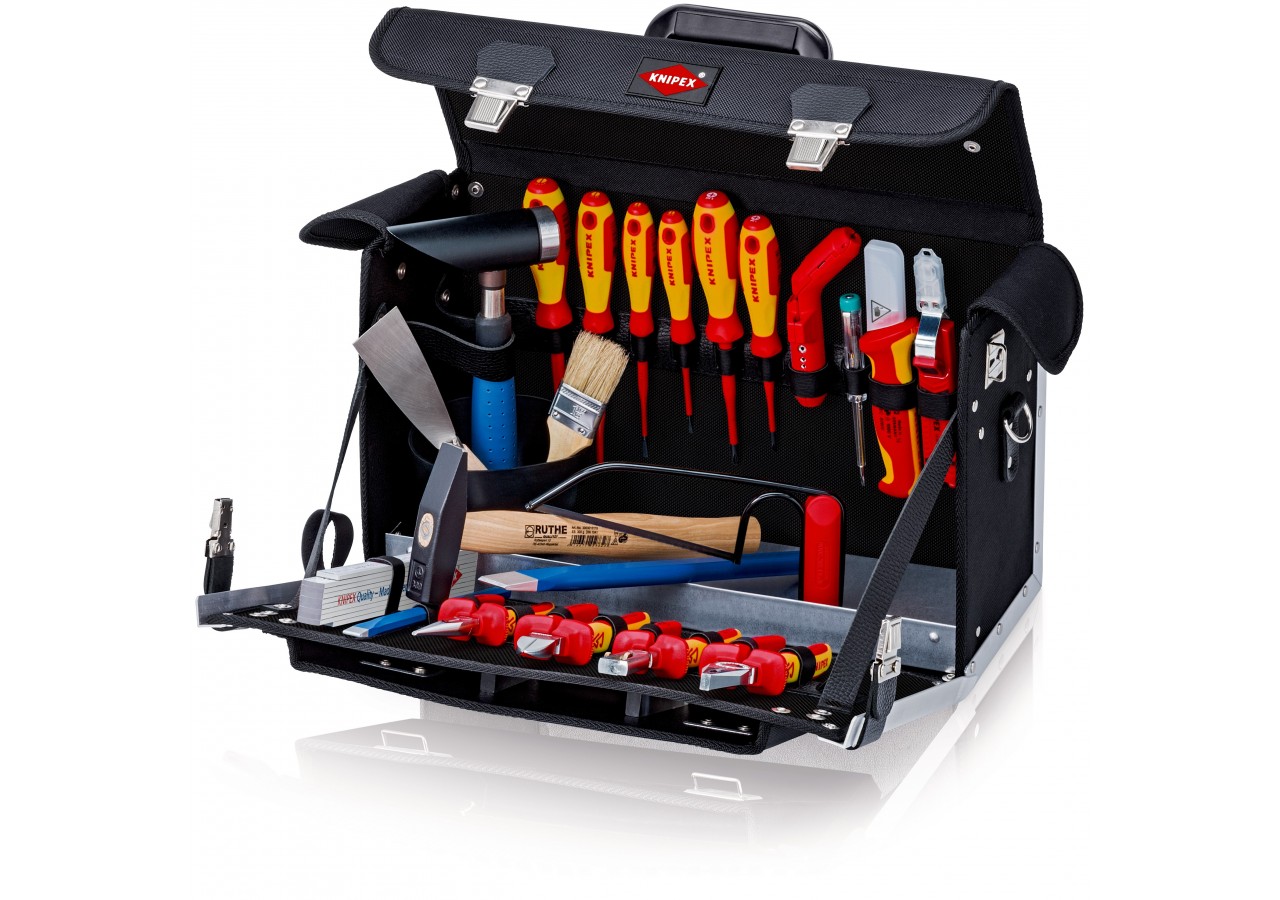 Mallette à outils "Electricien" composée de 23 outils - 440 x 270 x 180 mm - Knipex - 002102EL