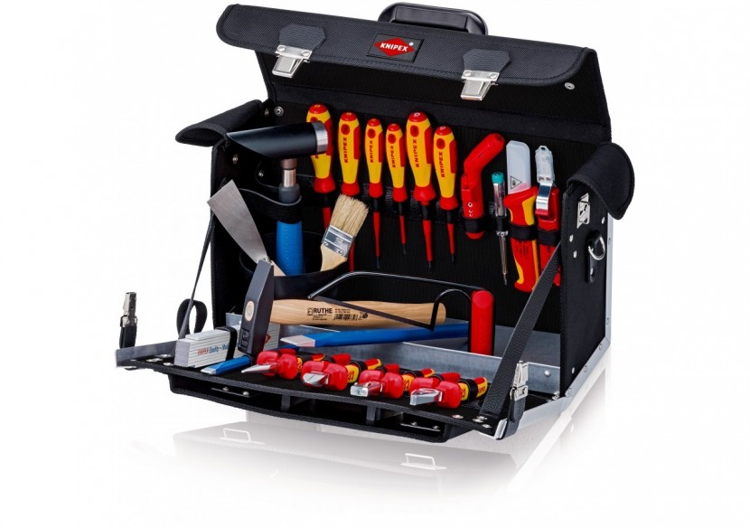 Mallette à outils "Electricien" composée de 23 outils - 440 x 270 x 180 mm - Knipex - 002102EL