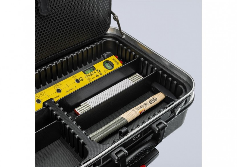 Mallette ElectroPlus "Big Basic Move" 68 outils Roulettes / Poignée téléscopique - Knipex - 002106