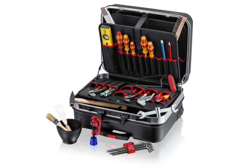 Mallette à outils "BIG Basic Move" Plomberie 31 outils -Dimensions 515x430x280mm - Knipex - 002106HKS