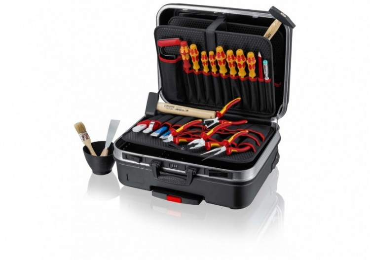 Mallette à outils "BIG Basic Move" Électro 24 outils - Dimensions 515x430x280mm - Knipex - 002106HLS