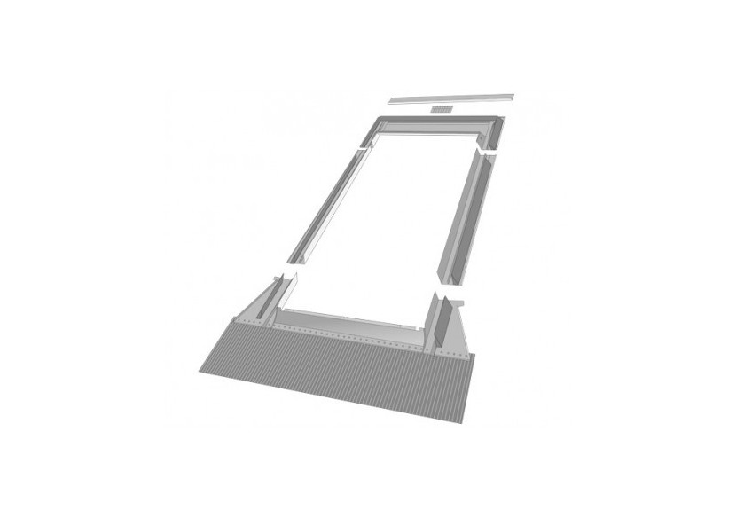 Raccord Couvert.Ondulé Ehv-A 66X118 - 880604 - Fakro Raccord Couvert.Ondulé Ehv-A 66X118 - 880604 - Fakro