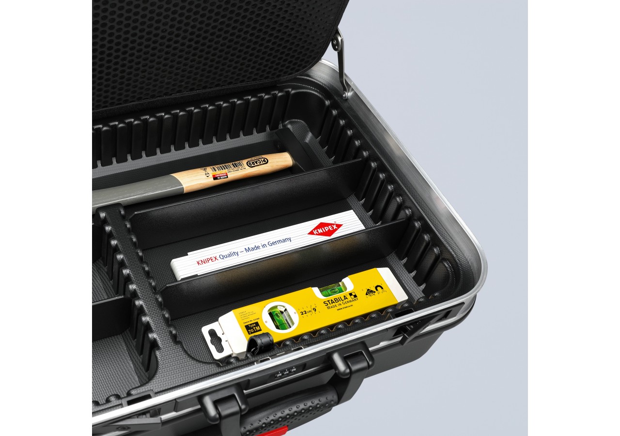 Mallette "Big Basic Move" 90 outils Roulettes et poignée téléscopique - Knipex - 002106M