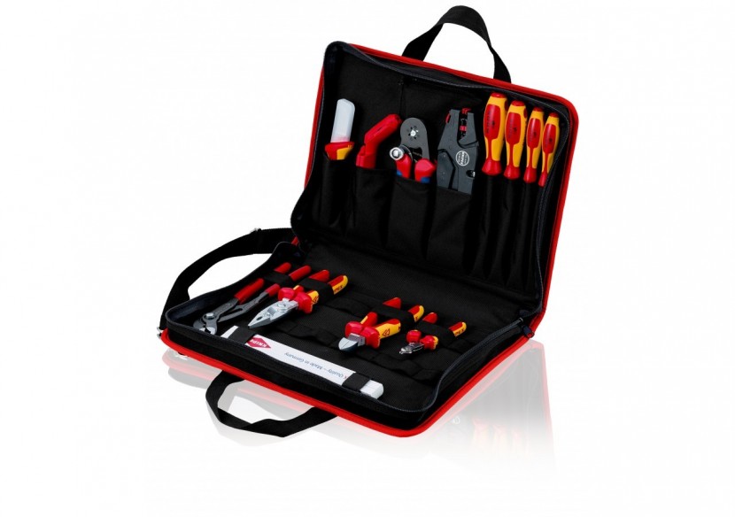 Trousse à outils "Compacte" - Assortiment pinces et tounevis pour électricien - Knipex - 002111