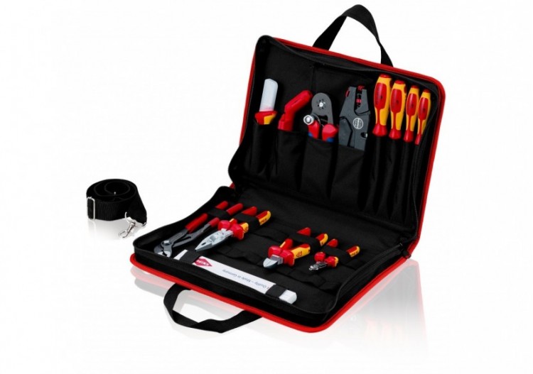Trousse à outils "Compacte" - Assortiment pinces et tounevis pour électricien - Knipex - 002111 2