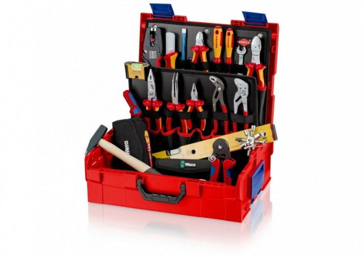 Valise L-BOXX® KNIPEX "Electro" composée de 63 pièces - Dimensions 445x358x152mm - Knipex - 002119LBE 2