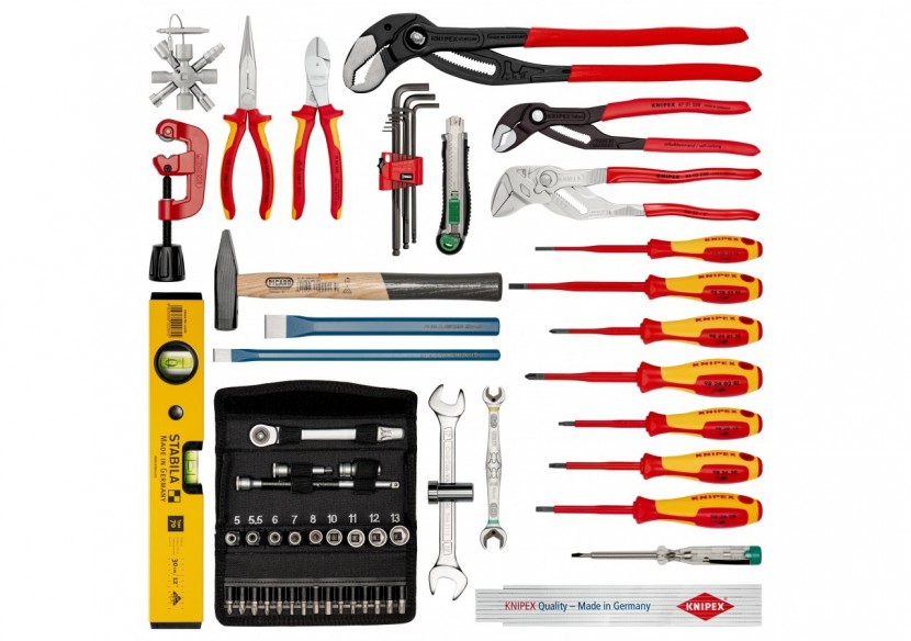 Valise L-BOXX® KNIPEX "Sanitaire" composée de 52 pièces Dimensions 445x358x152mm - Knipex - 002119LBS