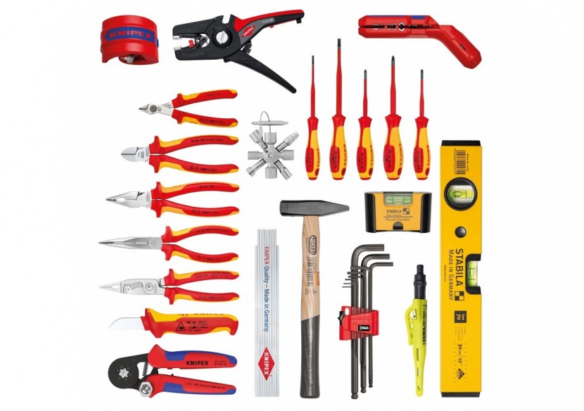 Mallette à outils "Robust26 Move" Électricien - Antichoc - Etanche poussière/eau - Knipex - 002133E