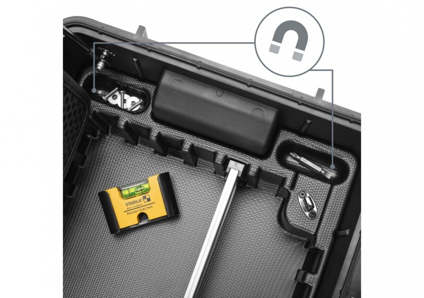 Mallette à outils "Robust26 Move" Électricien - Antichoc - Etanche poussière/eau - Knipex - 002133E