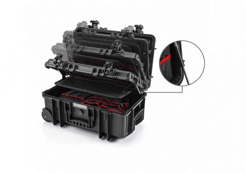 Mallette à outils "Robust26 Move" Sanitaire - Antichoc - Etanche poussière/eau - Knipex - 002133S