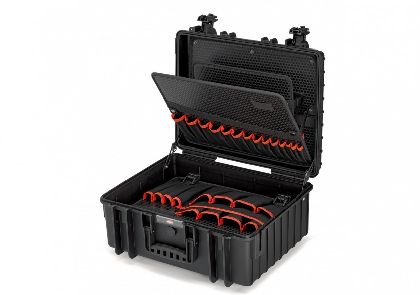 Mallette à outils "Robust34" - Vide - Antichoc - Etanche poussière / eau - Knipex - 002136LE