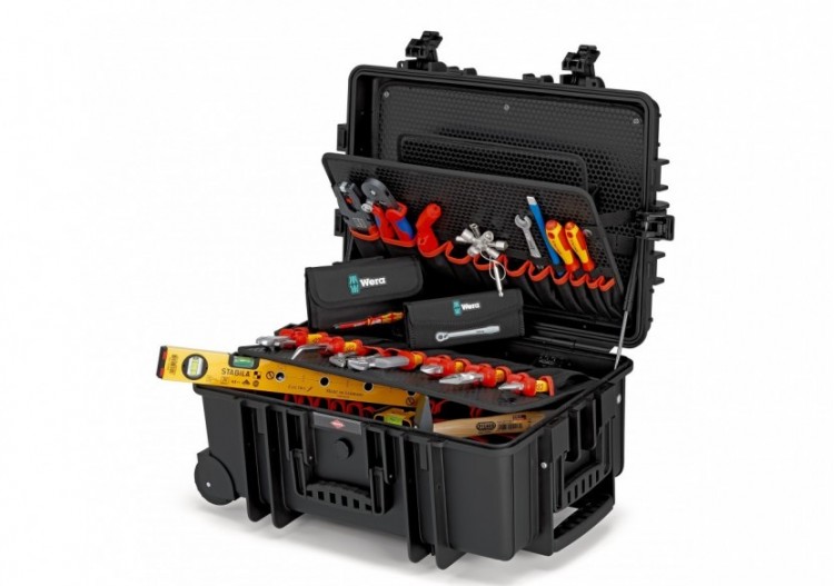 Mallette à outils "Robust45" Électro 63 outils - Antichoc Etanche poussière/eau - Knipex - 002137 2