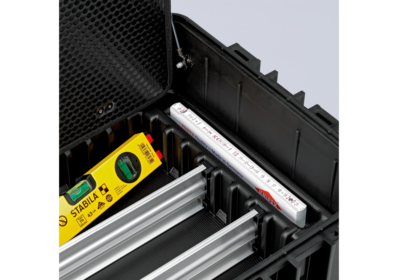 Mallette à outils "Robust45" - Vide - Antichoc - Etanche poussière / eau - Knipex - 002137LE