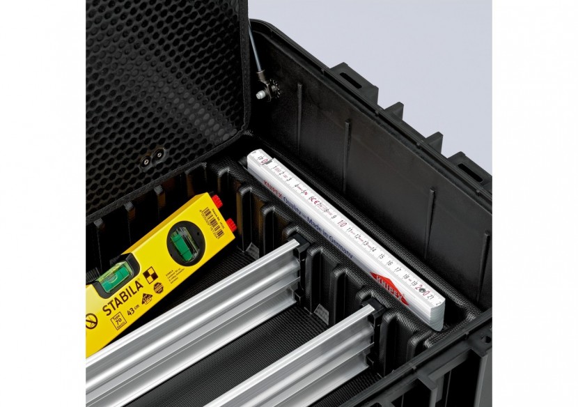 Mallette à outils "Robust45" - Vide - Antichoc - Etanche poussière / eau - Knipex - 002137LE