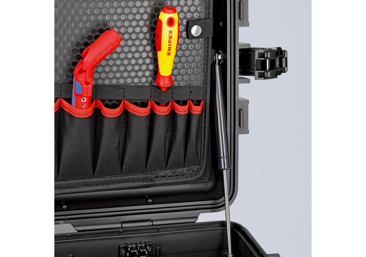 Mallette à outils "Robust45" - Vide - Antichoc - Etanche poussière / eau - Knipex - 002137LE