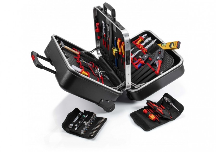 Valise à outils "BIG Twin Move" Électricien - 65 pièces - Dim. : 490x255x410mm - Knipex - 002141