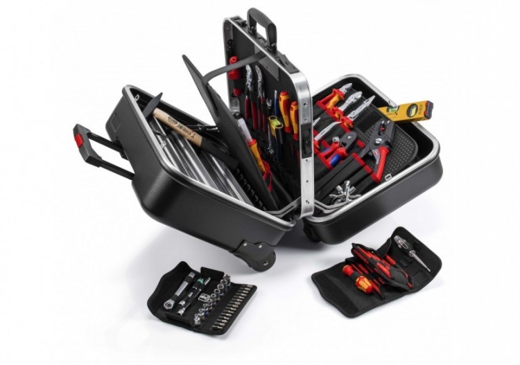 Valise à outils "BIG Twin Move" Électricien - 65 pièces - Dim. : 490x255x410mm - Knipex - 002141 2