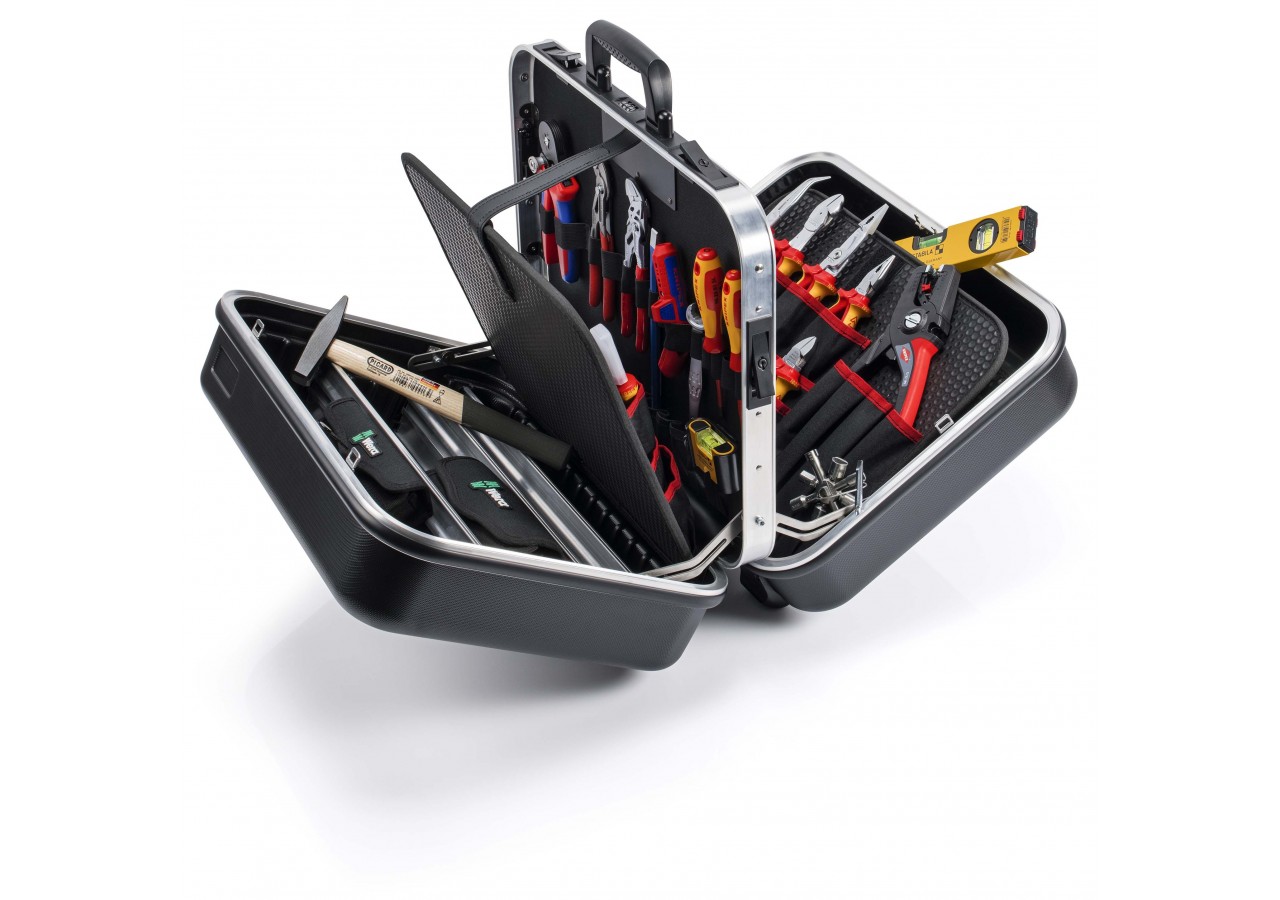 Valise à outils "BIG Twin" Électro - 63 outils - Dimensions : 490 x 255 x 410mm - Knipex - 002142