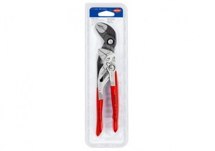 Jeu de 2 pinces : Pince-clé 180mm - Pince multiprise Cobra® 250mm - Knipex - 003120V03