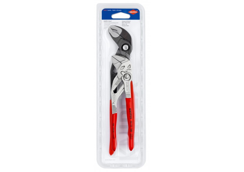 Jeu de 2 pinces : Pince-clé 180mm - Pince multiprise Cobra® 250mm - Knipex - 003120V03