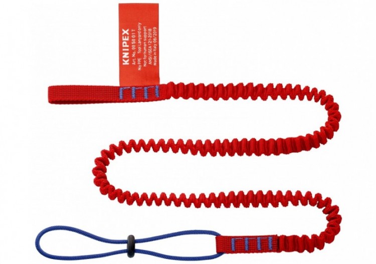 Longe pour système AntiChute contre les accidents dûs à la chûte d'outils - Knipex - 005001TBK