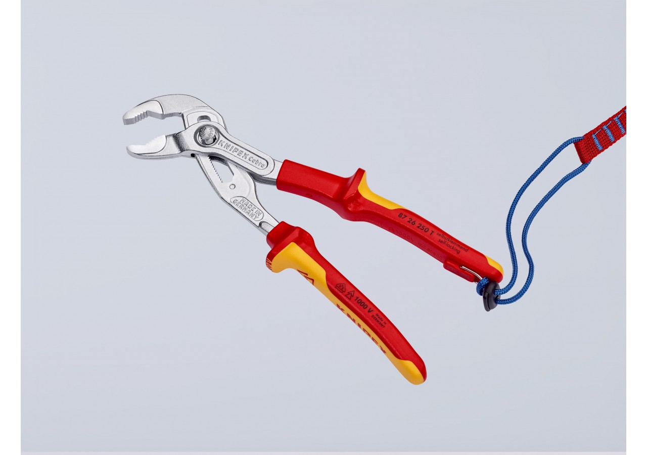 Longe pour système AntiChute contre les accidents dûs à la chûte d'outils - Knipex - 005001TBK