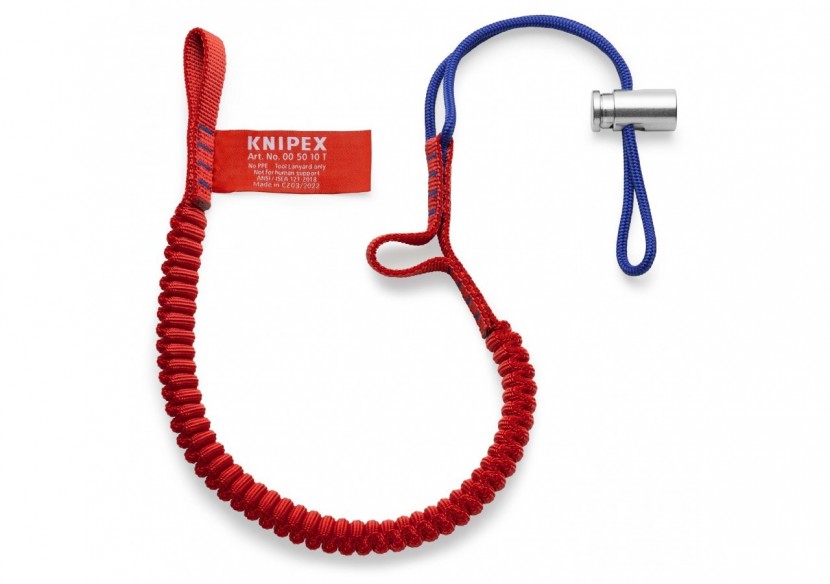 Longe 6kgs pour système AntiChute contre les accidents dûs à la chûte d'outils - Knipex - 005010TBK