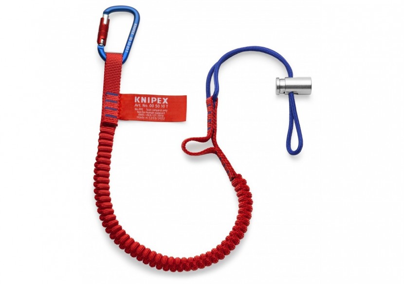 Set de protection Antichute 6kgs - Longe / mousqueton - Knipex - 005012TBK