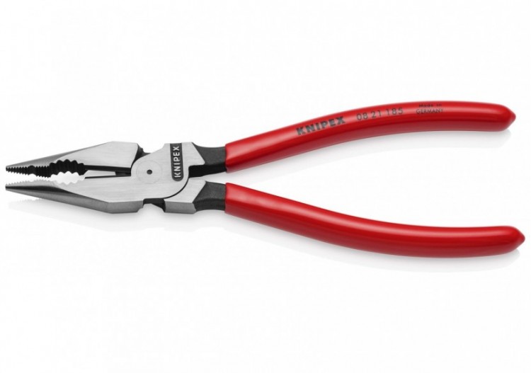 Pince universelle multifonctions 185mm avec tranchant - Gainage PVC - Knipex - 0821185 2