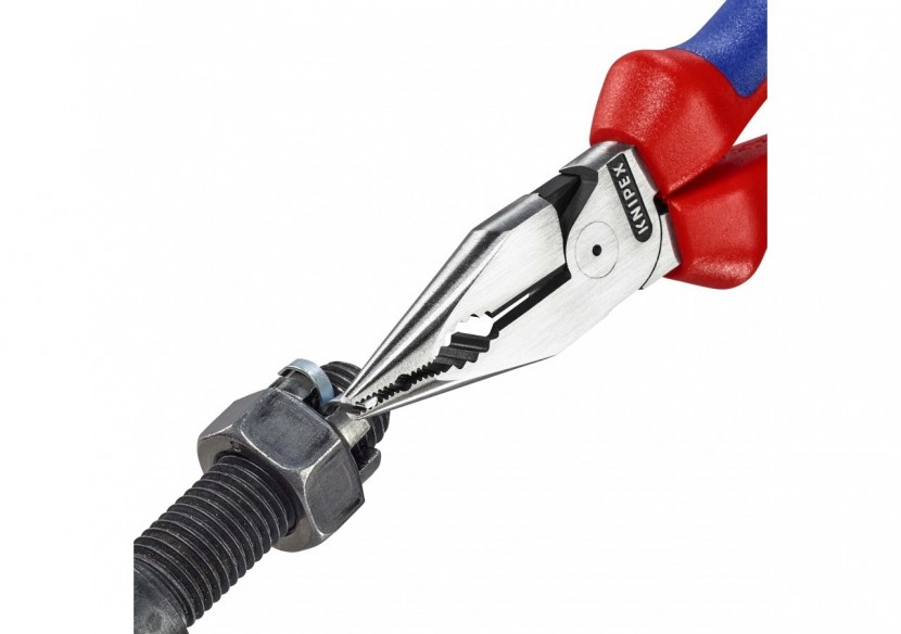 Pince universelle multifonctions 185mm avec tranchant - Bi-matière - Knipex - 0822185