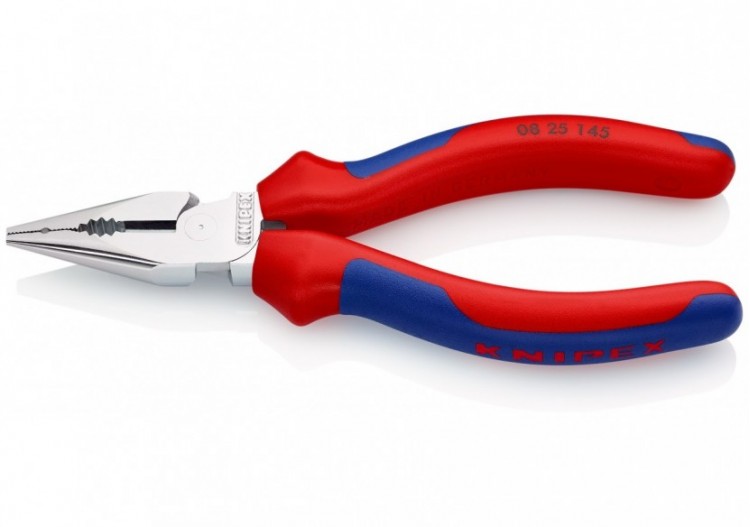 Pince universelle multifonctions 145mm avec tranchant - Bi-matière - Knipex - 0825145
