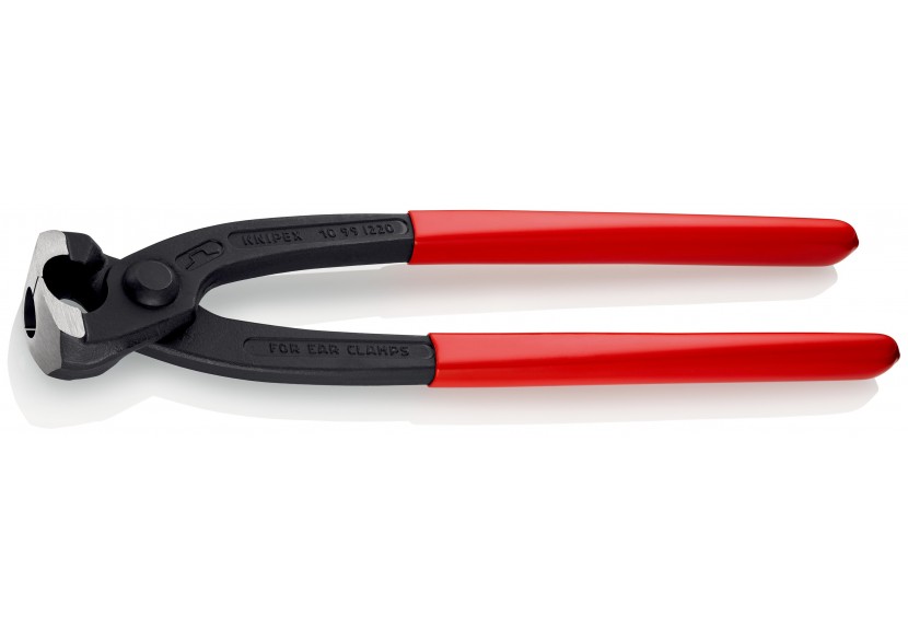Pince frontale et latérale pour collier de serrage 220mm - Gainage PVC - Knipex - 1099I220