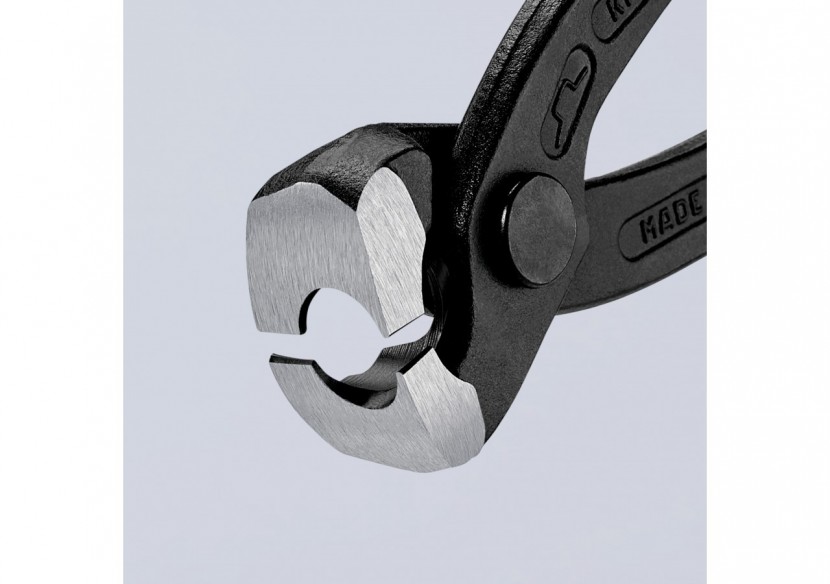 Pince frontale et latérale pour collier de serrage 220mm - Gainage PVC - Knipex - 1099I220