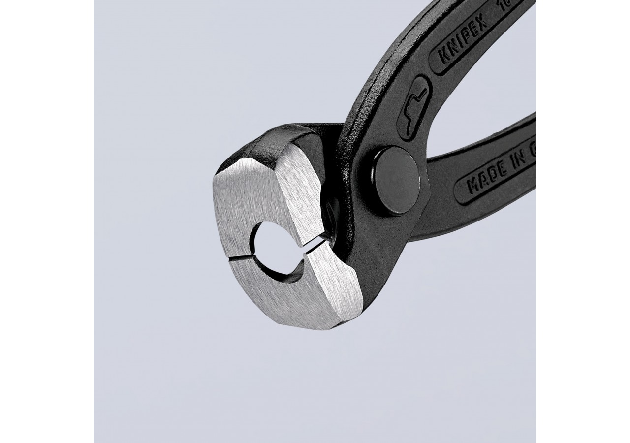 Pince frontale et latérale pour collier de serrage 220mm - Gainage PVC - Knipex - 1099I220