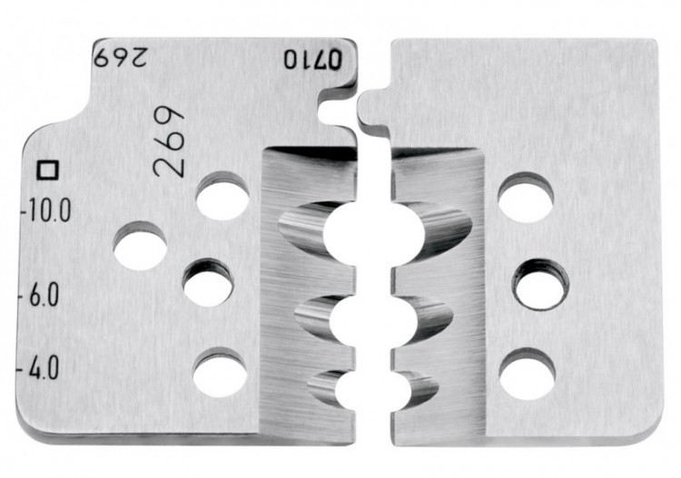 Jeu de lames pour pince à dénuder de précision avec couteaux de forme 12 12 12 - Knipex - 121912