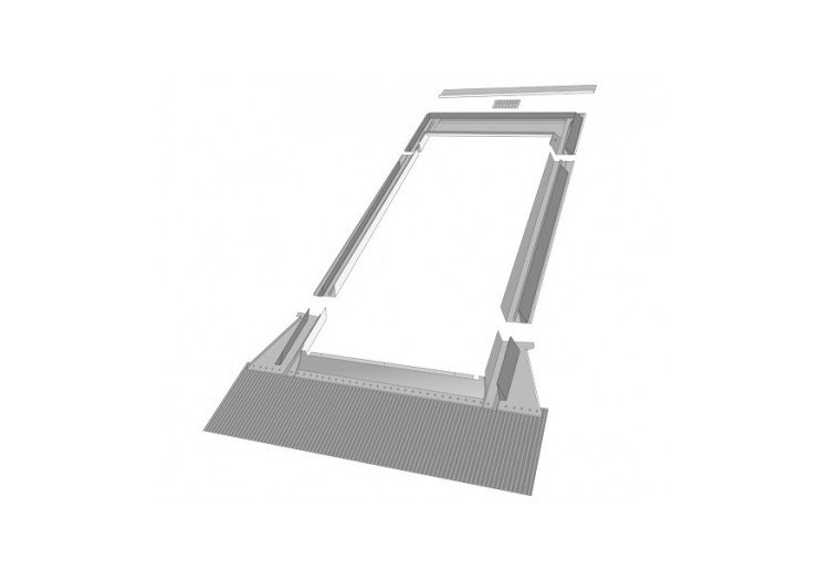 Raccord Couvert.Ondulé Ehv-A 94X206 - 8806DB - Fakro