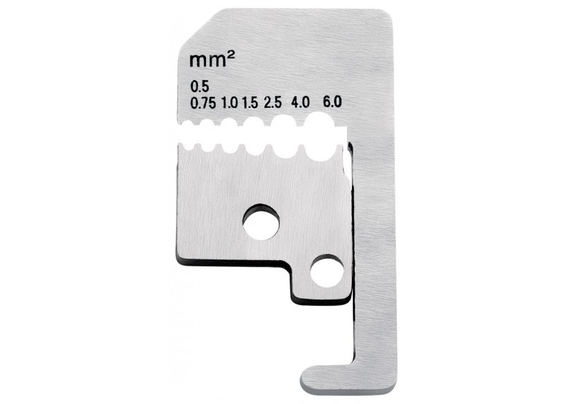 Jeu de lames pour pince à dénuder de précision avec couteaux de forme 12 21 180 - Knipex - 1229180