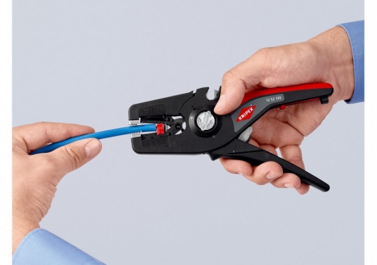 Pince à dénuder automatique PréciStrip16 de 0,08 à 16mm2 - Fonction coupe-câble - Knipex - 1252195 2