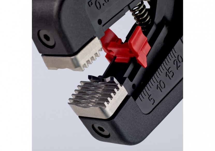 Pince à dénuder automatique PréciStrip16 de 0,08 à 16mm2 - Fonction coupe-câble - Knipex - 1252195