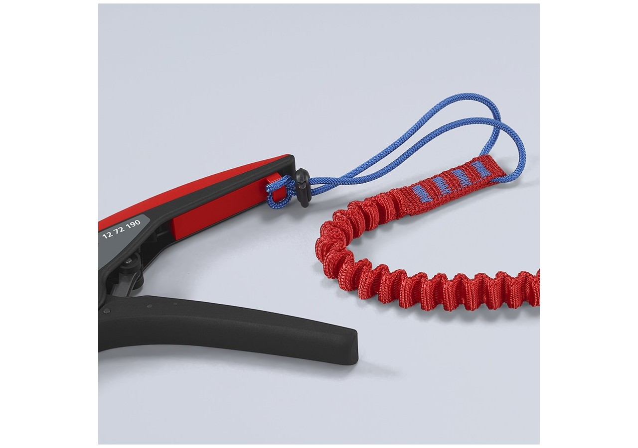 Pince à dénuder automatique 10mm2 et à sertir les embouts de 0,25 à 4mm2 - Knipex - 1272190