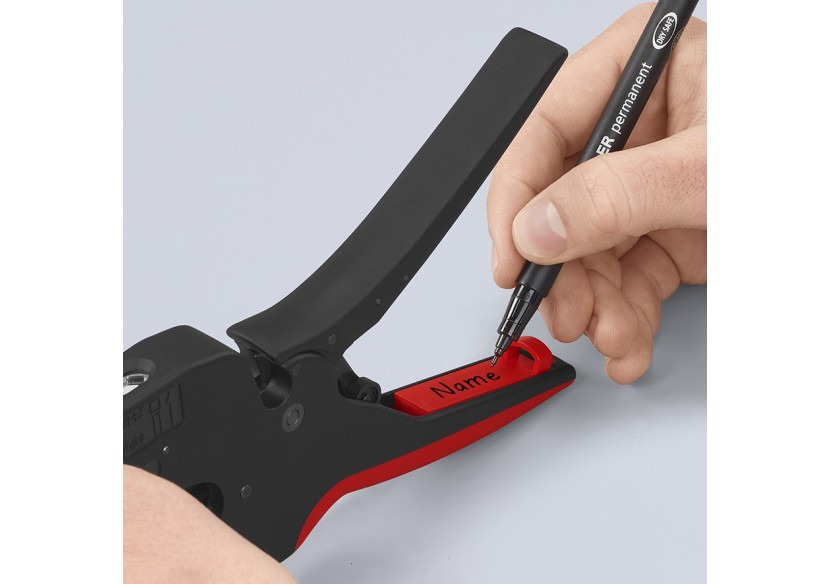 Pince à dénuder automatique 10mm2 et à sertir les embouts de 0,25 à 4mm2 - Knipex - 1272190