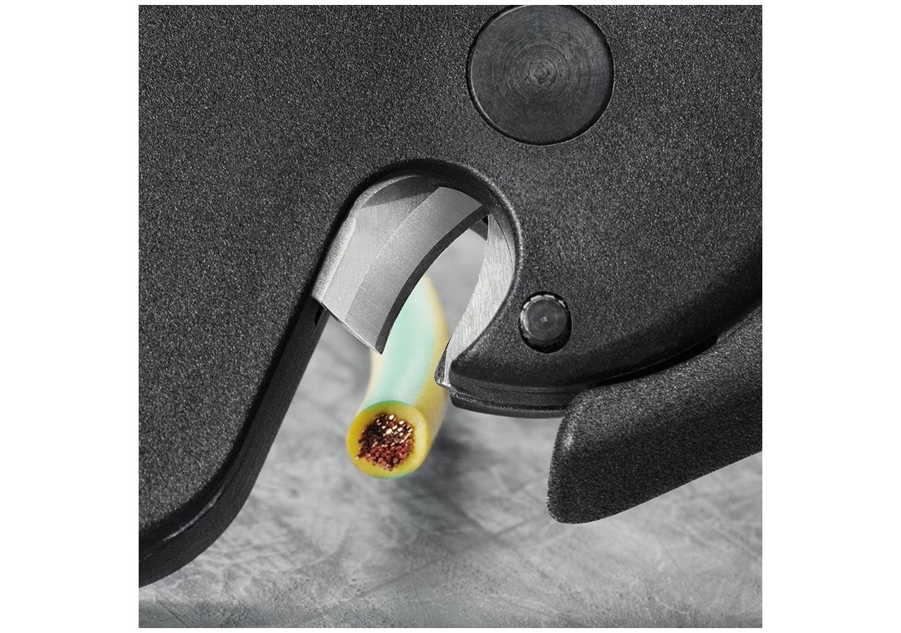 Pince à dénuder automatique 10mm2 et à sertir les embouts de 0,25 à 4mm2 - Knipex - 1272190