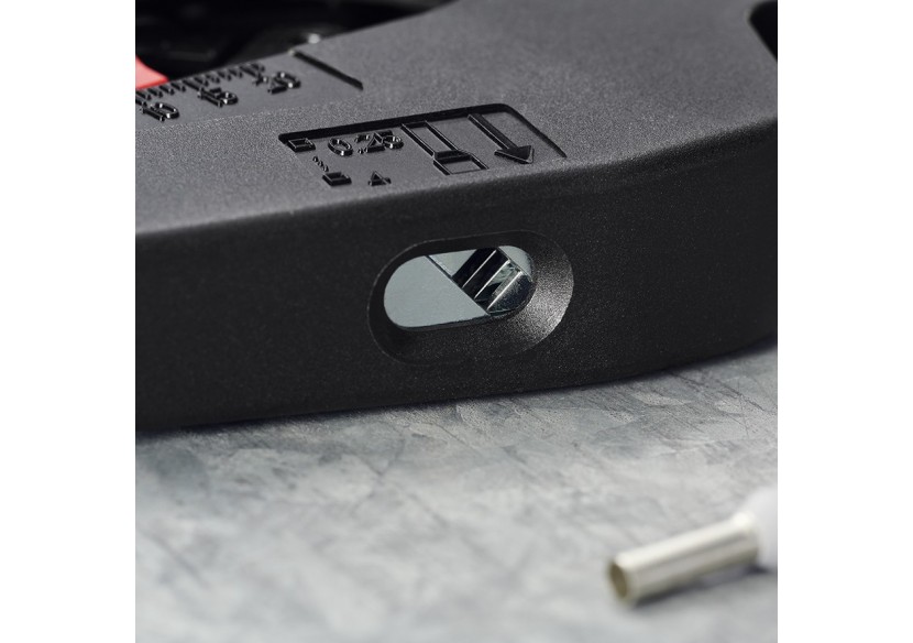 Pince à dénuder automatique 10mm2 et à sertir les embouts de 0,25 à 4mm2 - Knipex - 1272190
