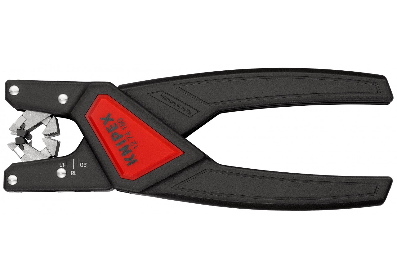 Pince à dégainer automatique pour câbles électriques câble Ø 4,4 à 7,5mm - 180mm - Knipex - 1274180SB