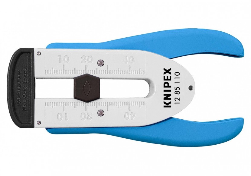 Outil à dénuder les cables en fibre optique - Pour fibre diamètre 0,125mm - Knipex - 1285110SB
