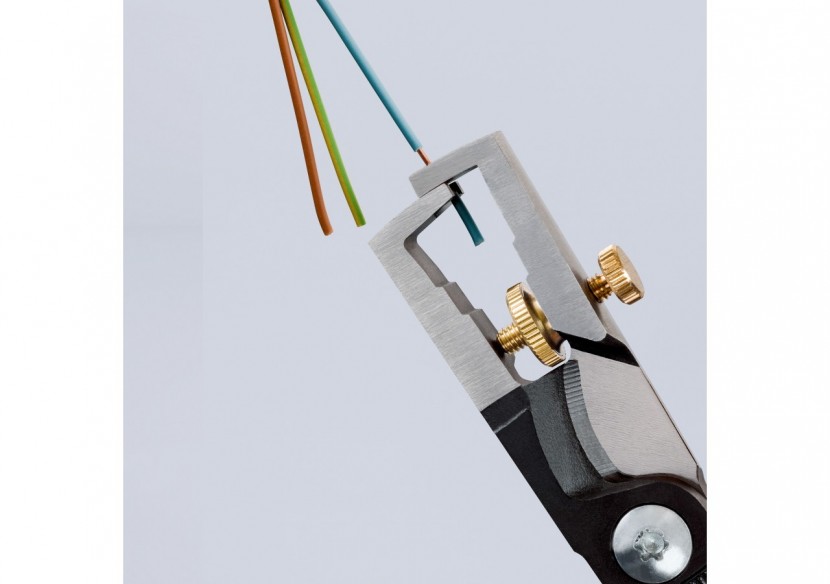 Pince à dénuder et coupe-câbles KNIPEX StriX - 180mm - Bi-matière - Knipex - 1362180