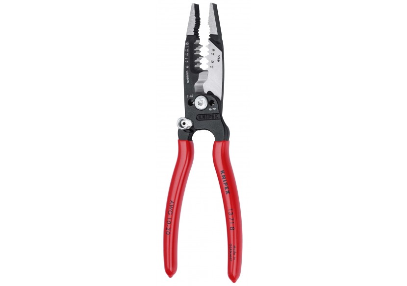 Pince multifonction pour câbles AWG - Gainage PVC - Knipex - 13718