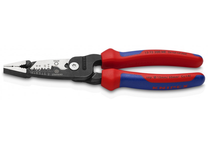 Pince multifonctions 5 en 1 - 200mm - Saisit, coupe et dénude - Bimatière - Knipex - 1372200ME