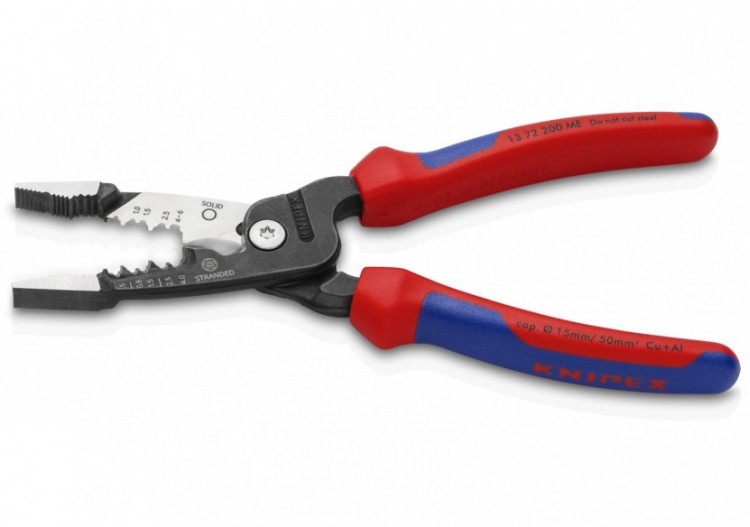 Pince multifonctions 5 en 1 - 200mm - Saisit, coupe et dénude - Bimatière - Knipex - 1372200ME 2